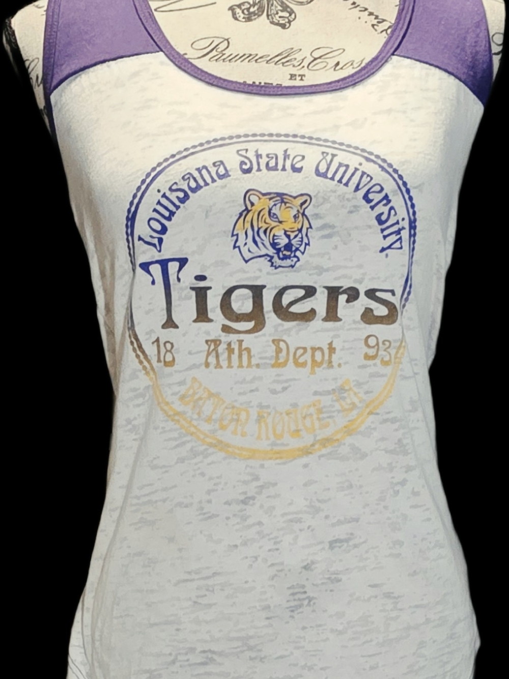 LSU BLUE 84 Vintage Tank Top